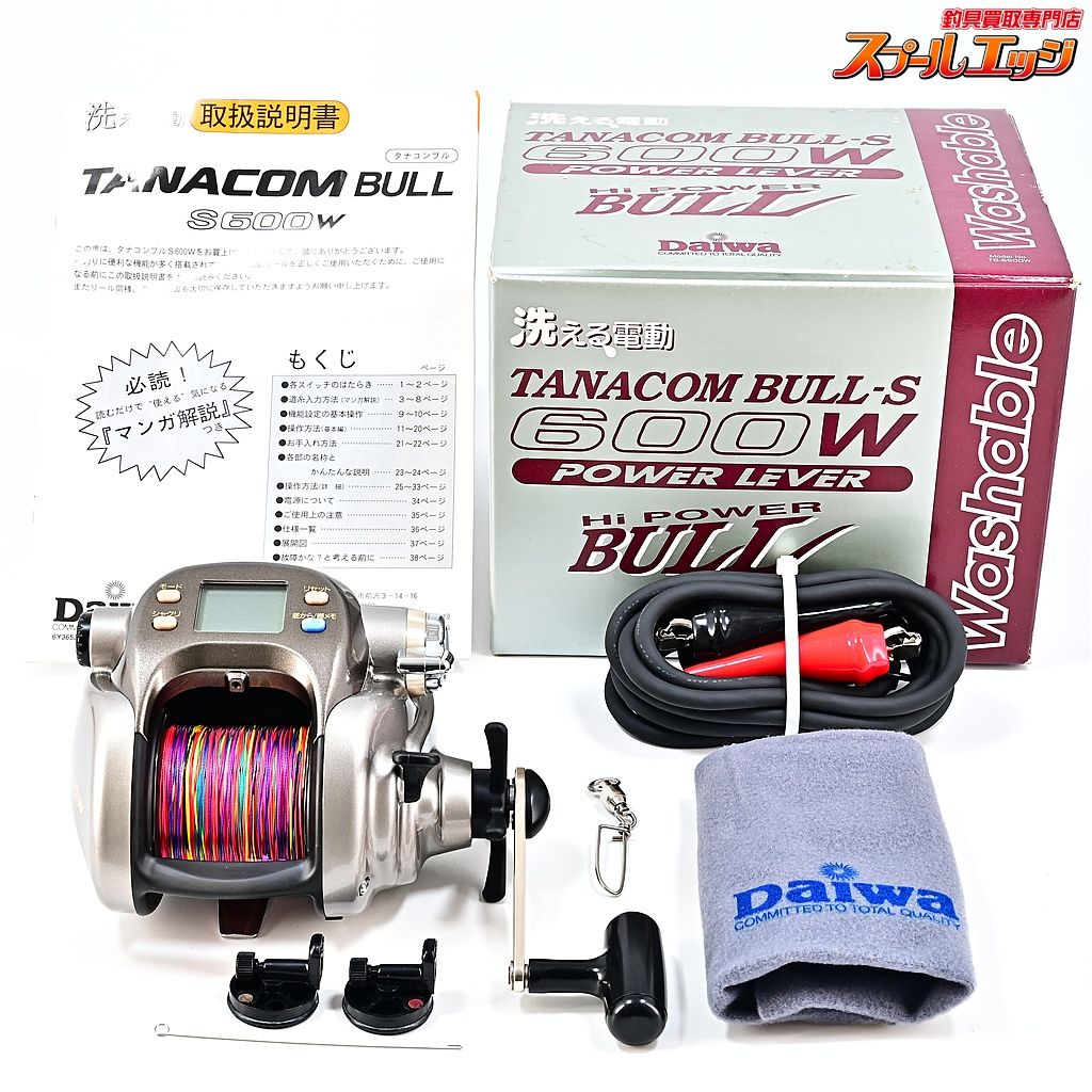 ☆動作確認済み☆ ダイワ TANACOM BULL-S 600W タナコンブル 【ダイワ】 タナコンブルS 600W DAIWA TANACOM BULLm45181 - メルカリ