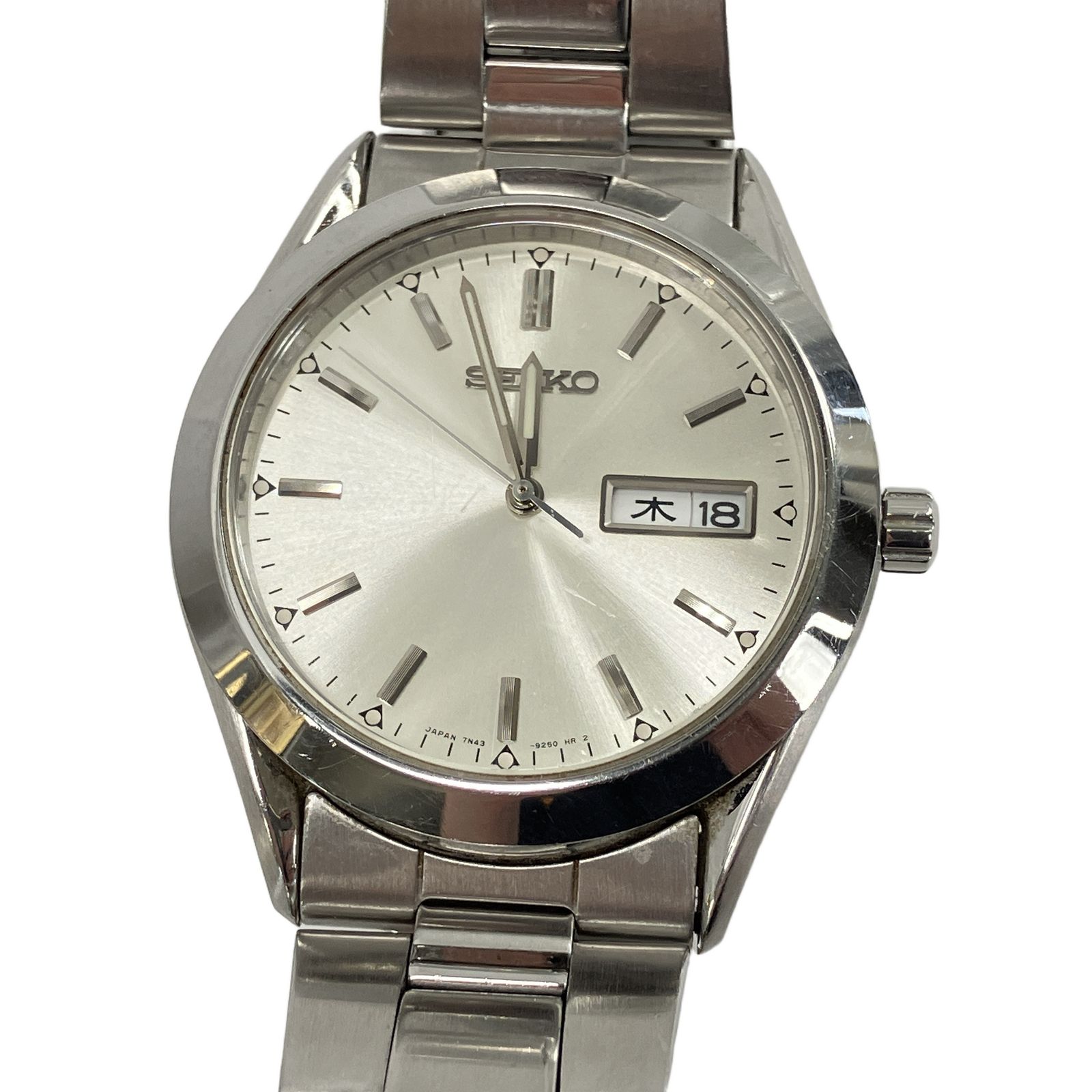SEIKO 7N43-9080 スピリット シルバー クォーツ 腕時計 不動品 ジャンク W11235211 6,162円