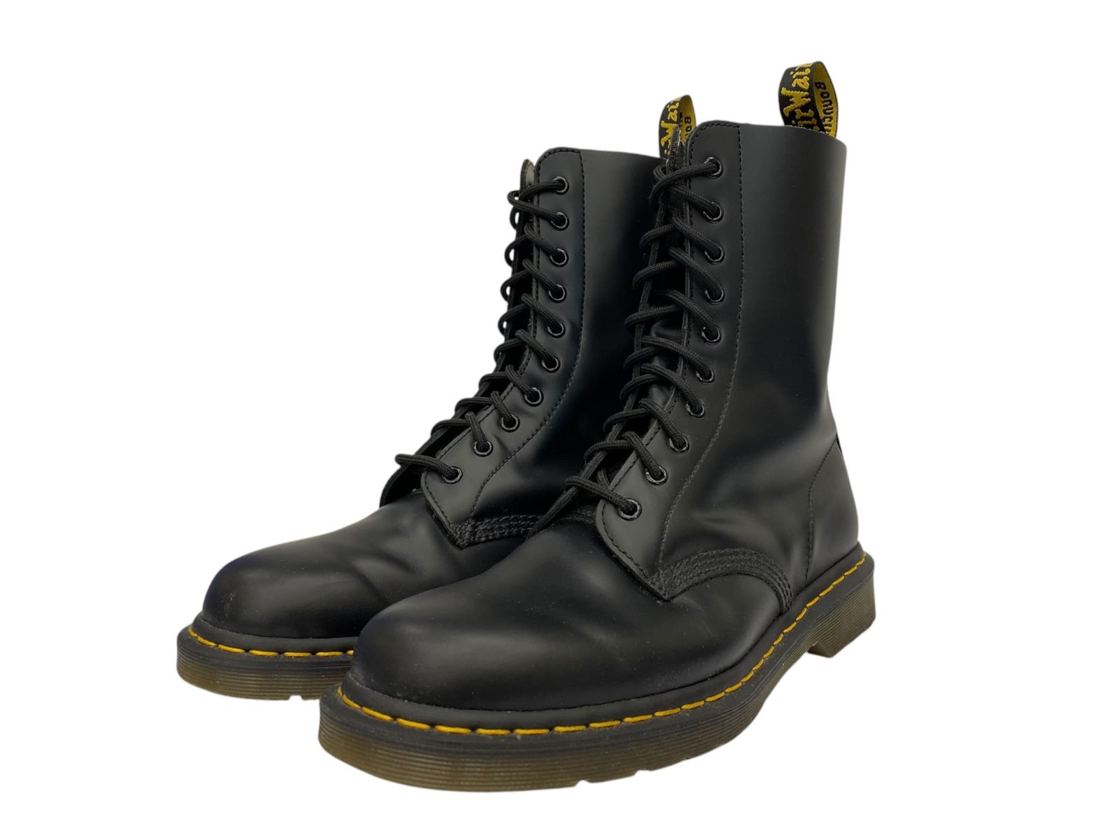 Dr.Martens (ドクターマーチン) 1490 10ホール レースアップブーツ UK9 27.5cm ブラック メンズ/009 11,550円