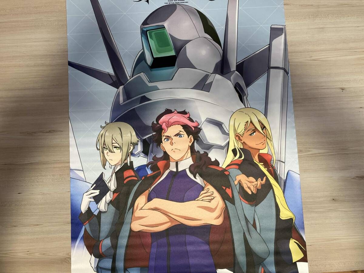 機動戦士ガンダム水星の魔女 B2タペストリー (スレッタ&エラン) 機動戦士ガンダム 水星の魔女 B2タペストリー グエル&エラン