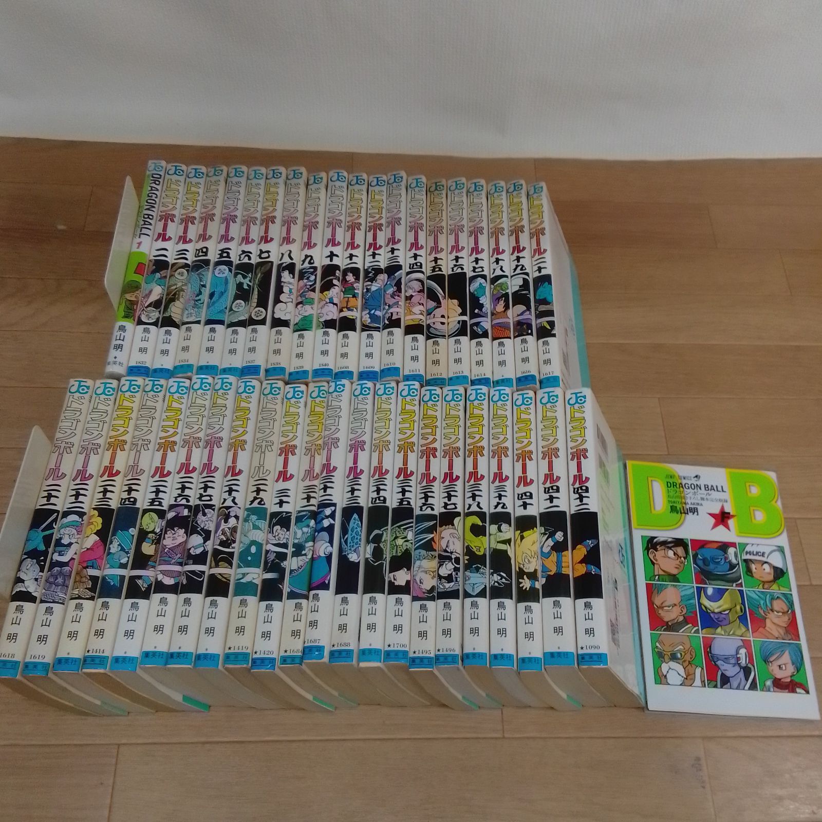 ☆②【1巻のみ未開封・新装版】ドラゴンボール 1～42巻 コミック全巻