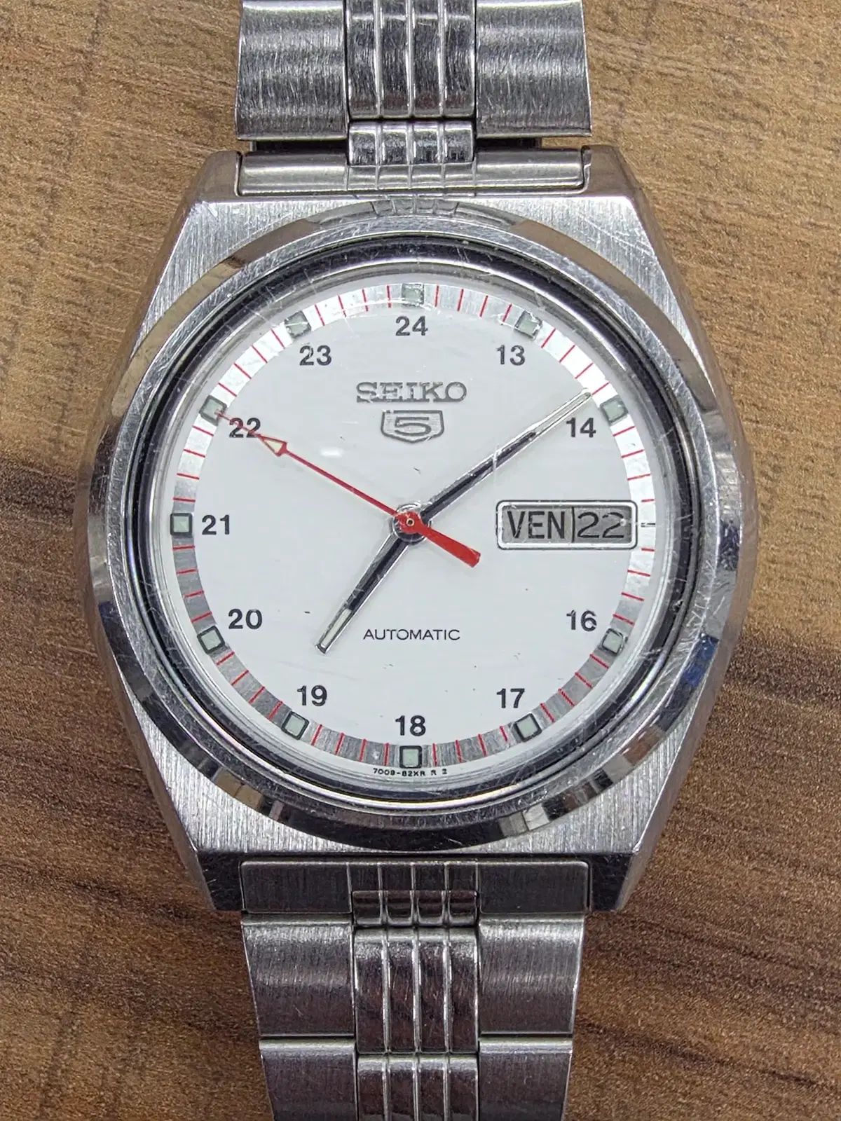 SEIKO5 オートマチック メタル リストウォッチ