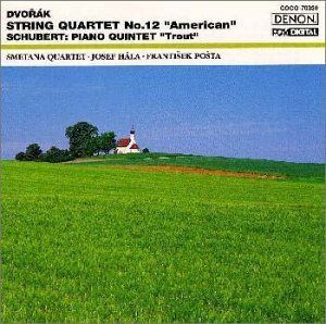 【CD】ドヴォルザーク : 弦楽四重奏曲第12番「アメリカ」 / シューベルト / ピアノ五重奏曲「ます」
