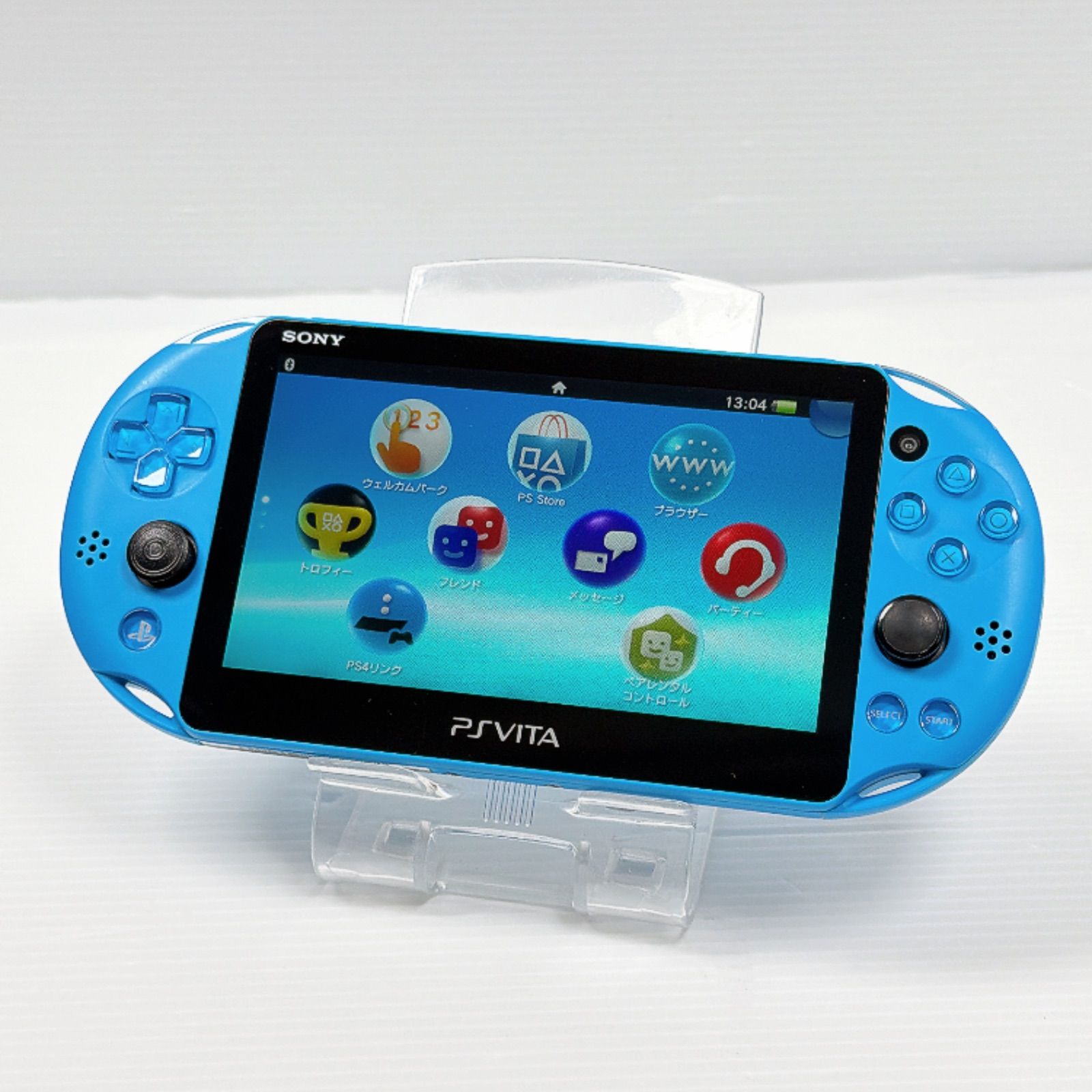 PSVITA PCH 2000 アクアブルー PlayStation Vita FW3.74 遊べるセット