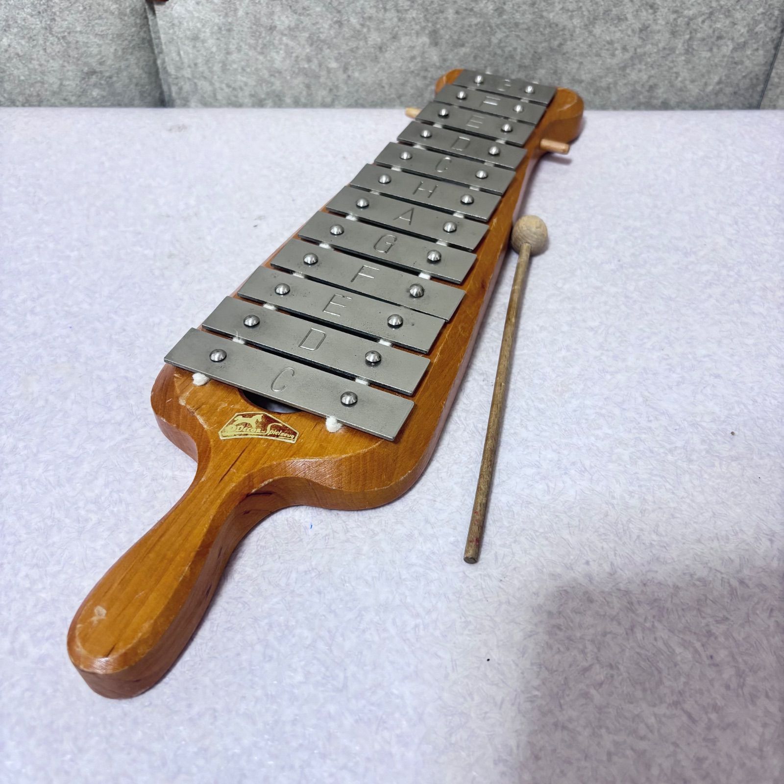 ■ 鉄琴 グロッケン デコア社 Decor Spielzeug マレット付 12音