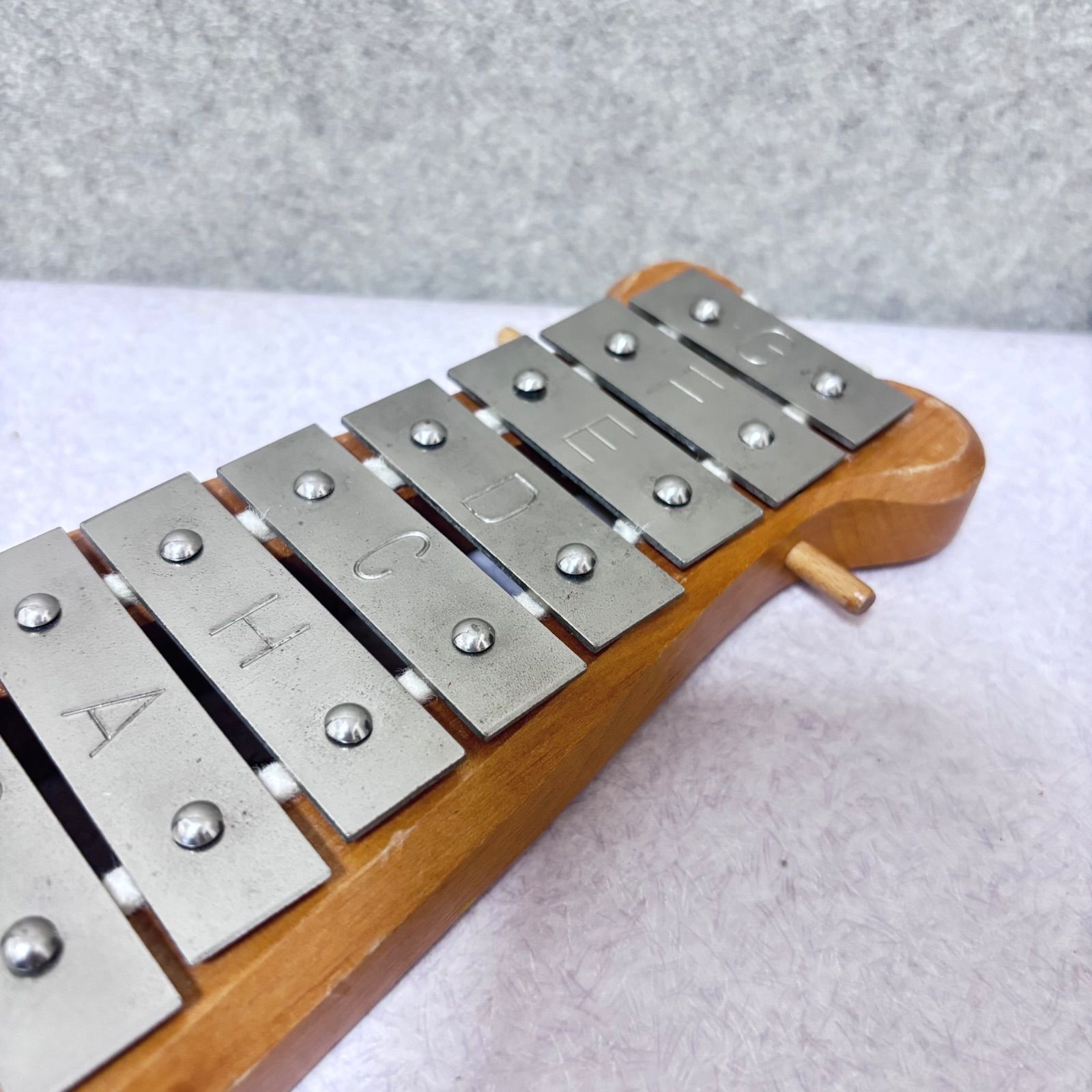 □ 鉄琴 グロッケン デコア社 Decor Spielzeug マレット付 12音 - メルカリ