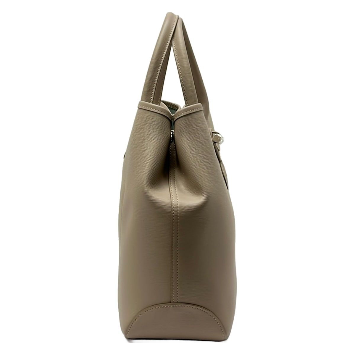 LONGCHAMP(ロンシャン) トートバッグ ロゾ グレーベージュ レザー