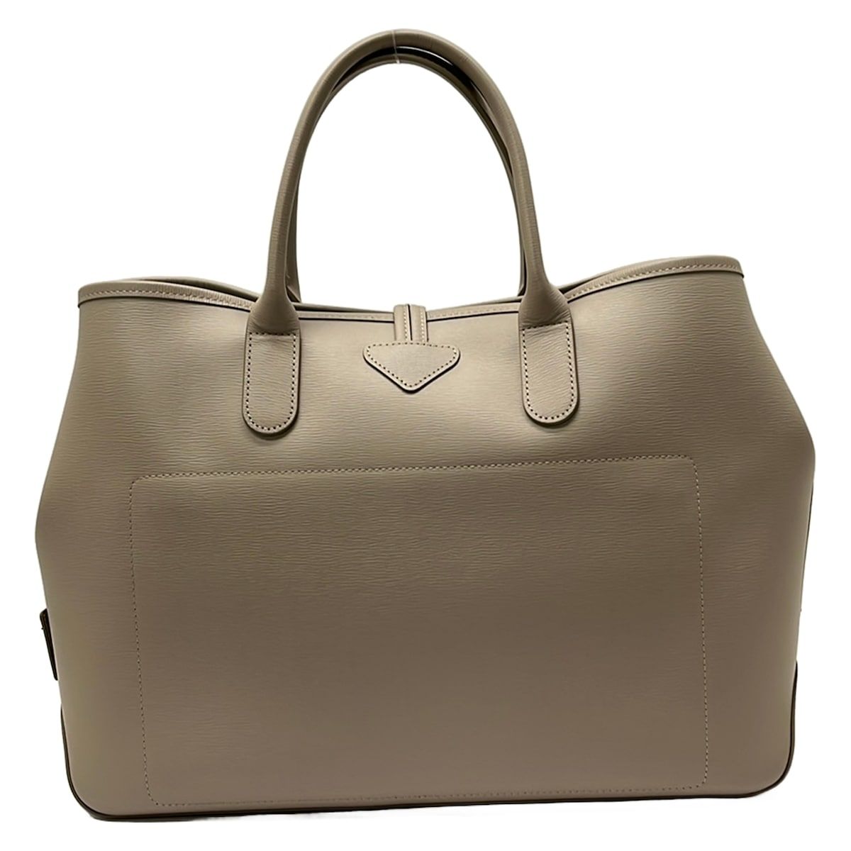 LONGCHAMP(ロンシャン) トートバッグ ロゾ グレーベージュ レザー LONGCHAMP(ロンシャン) トートバッグ ロゾ グレーベージュ レザー
