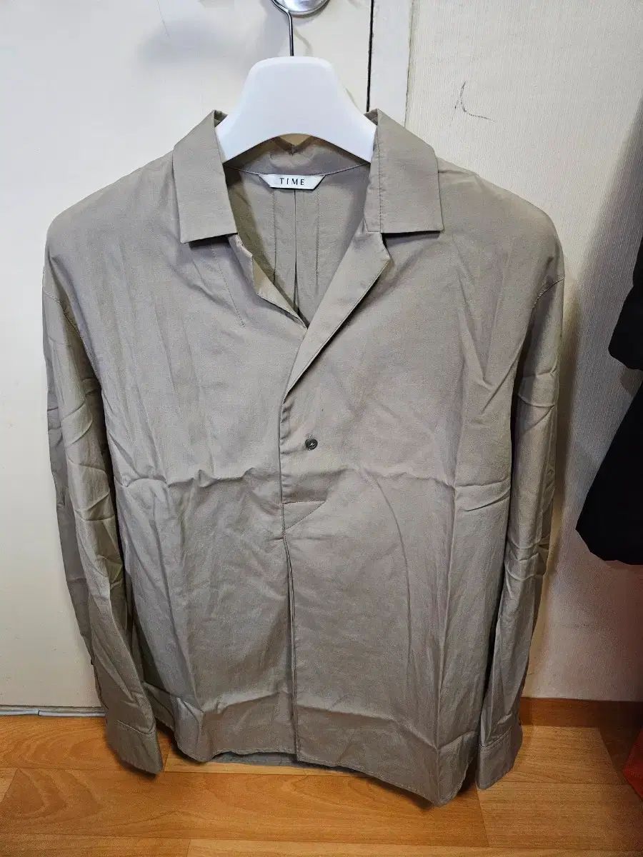 100 L) TIME HOMME TIME HOMME レーヨン 薄い コットン シャツ TIME HOMME