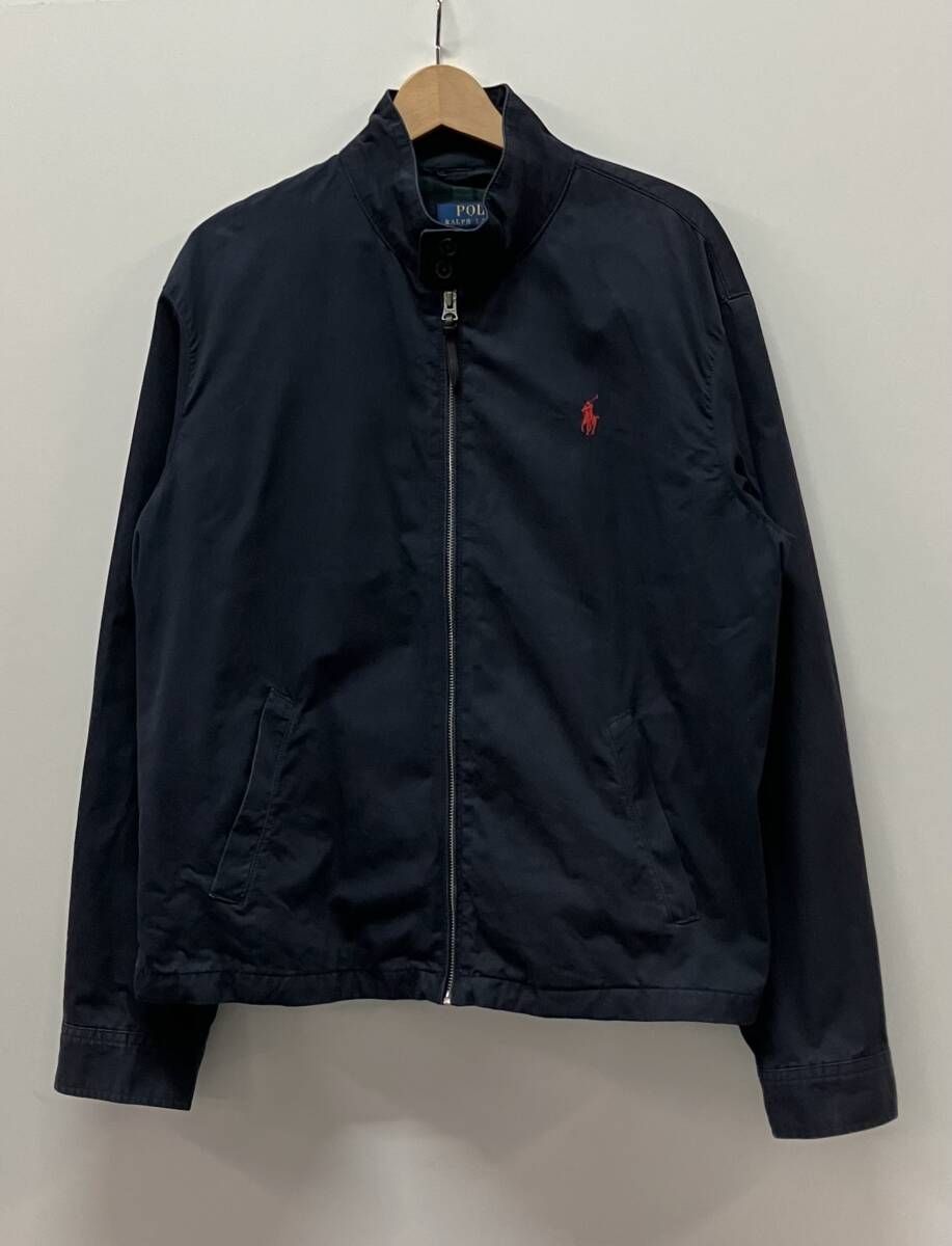 POLO RALPH LAUREN ポロ ラルフローレン その他ジャケット スイングトップ 現行 サイズM ネイビー 綿100% インド製