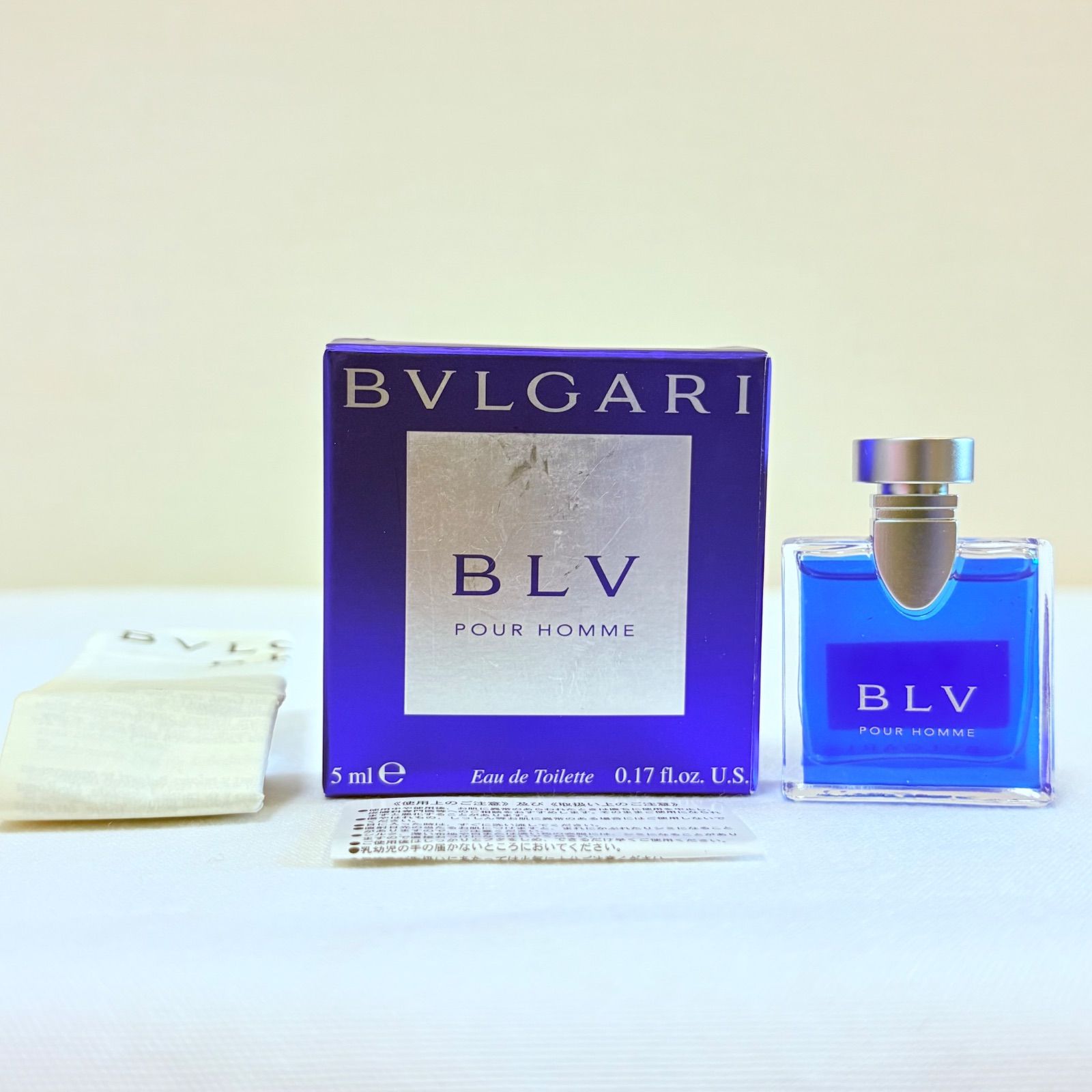新品 BVLGARI BLV pour homme eau de toilette ブルガリ ブルー