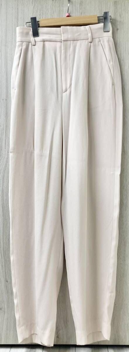 6 (ROKU) BEAUTY & YOUTH UNITED ARROWS 8614-202-0300 ロク ロングパンツ サイズ34 アイボリー ホワイト系 レディース パンツ 9,871円