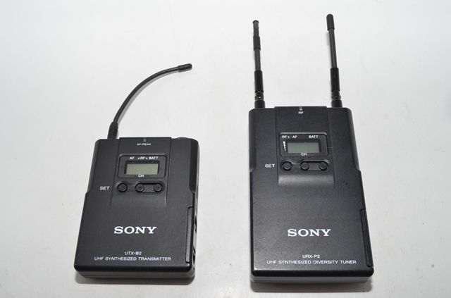 260452★極上★SONY UHFワイヤレスマイクロホンパッケージ UWP-V1