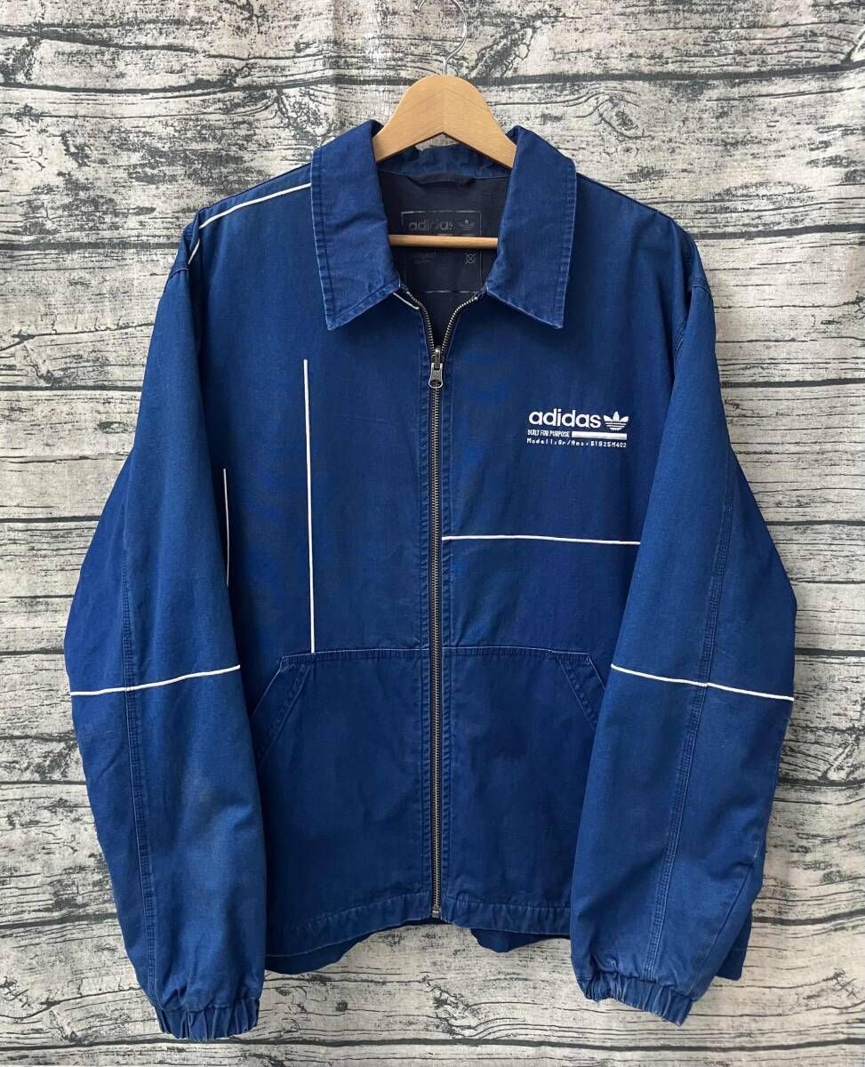 adidas GRP STAPLE JACKET ブルー size:L