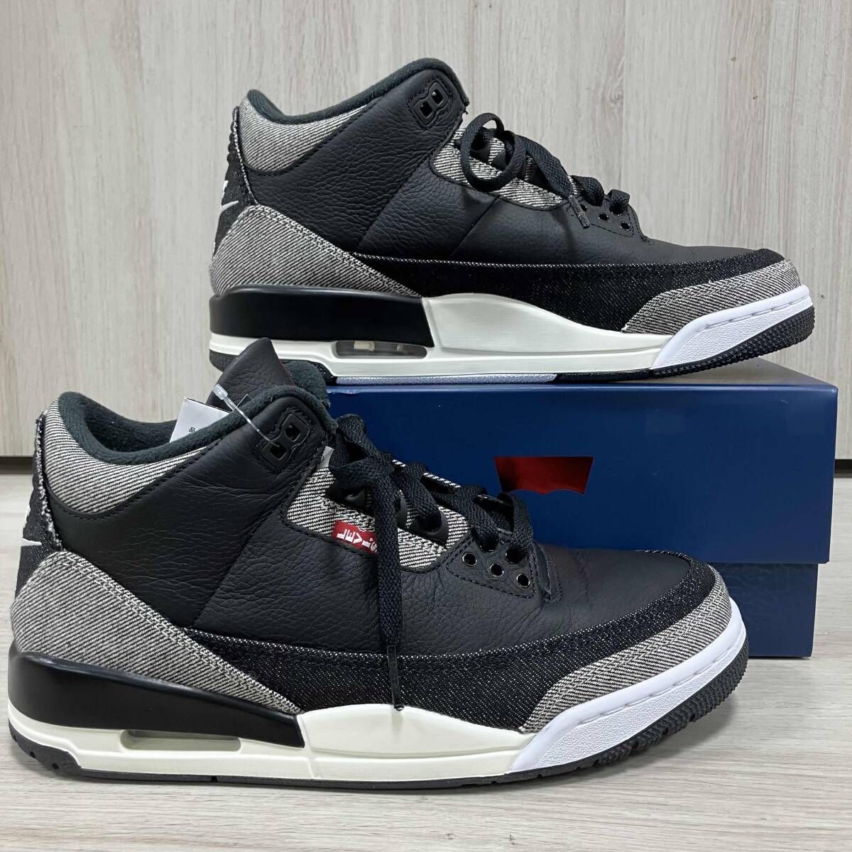 NIKE/スニーカー/1R0914-400 リーバイス × ナイキ エアジョーダン3 