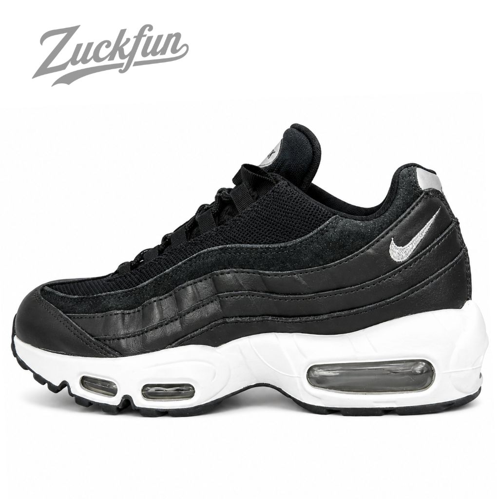 NIKE AIR MAX 95 PRM REBEL SKULL BLACK CHROME エア マックス95 プレミアム レベルスカル ブラック クローム ホワイト 白 黒 25.5cm メンズ ナイキ スニーカー U11269