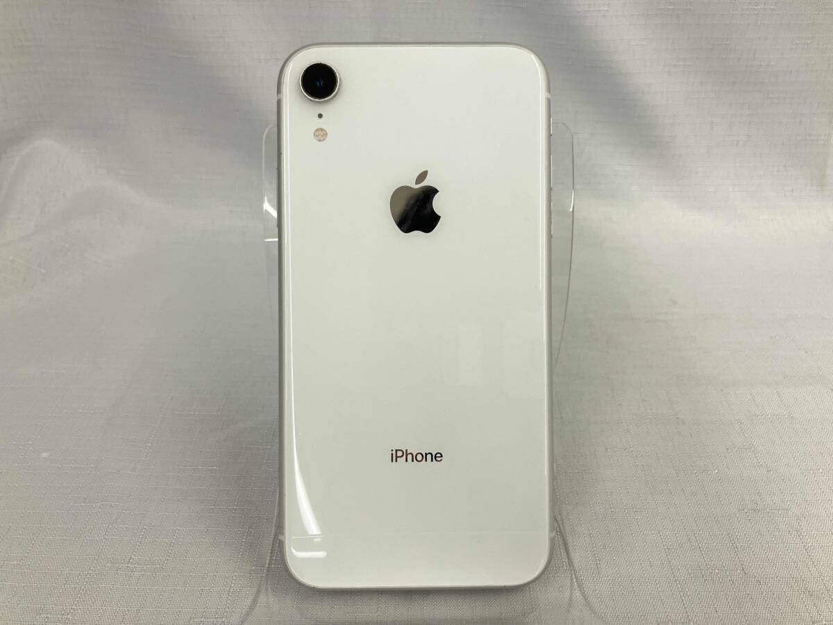 au SIMロック解除済 iPhone XR 128GB MT0J2J/A ホワイト - メルカリ
