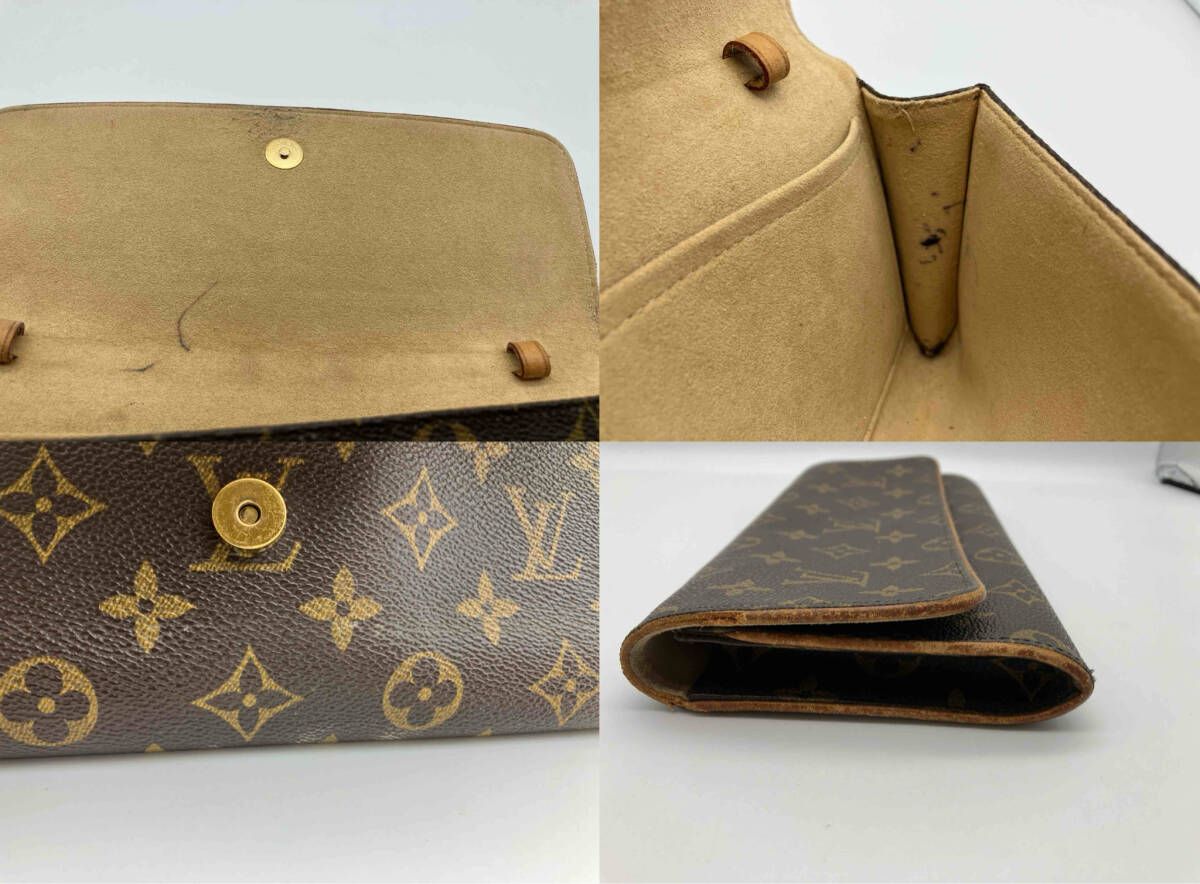 現状品】LOUIS VUITTON ルイ・ヴィトン モノグラム M51852 ポシェット