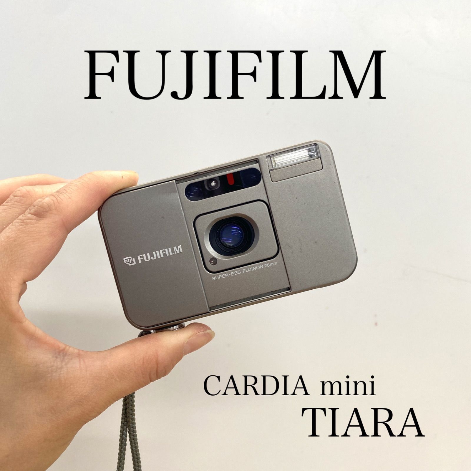 ジャンク品 FUJIFILM CARDIA mini フィルムカメラ カメラ 【RG10】