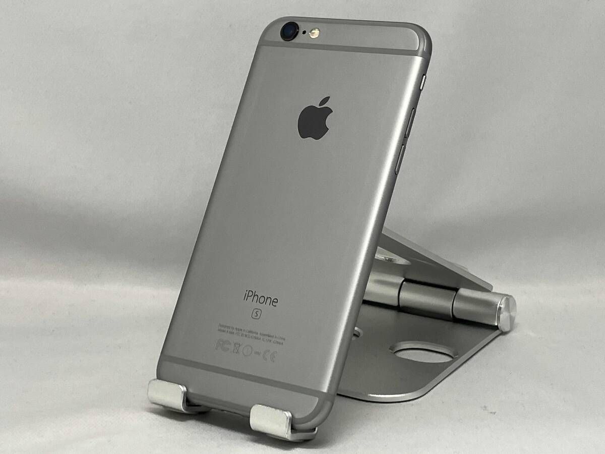au 【SIMロックなし】MKQN2J/A iPhone 6s 64GB スペｰスグレイ au