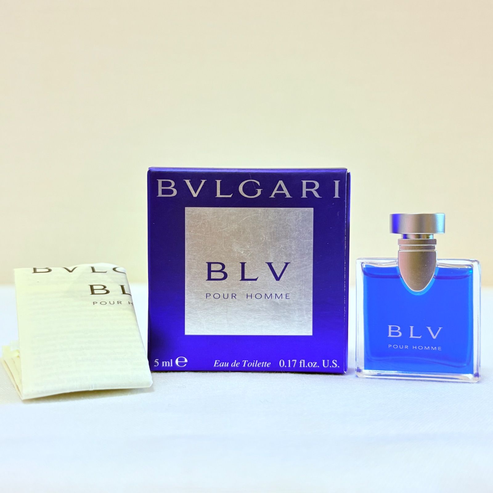 新品 BVLGARI BLV pour homme eau de toilette ブルガリ ブルー