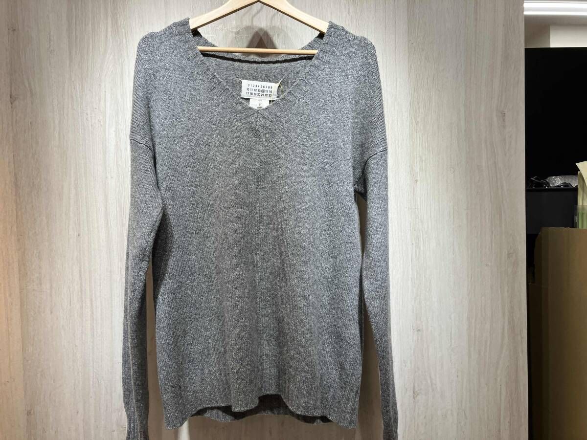 MARTAN MARGEIELA ニット　S30HA0457 Vネック　グレー　Sサイズ 15,994円