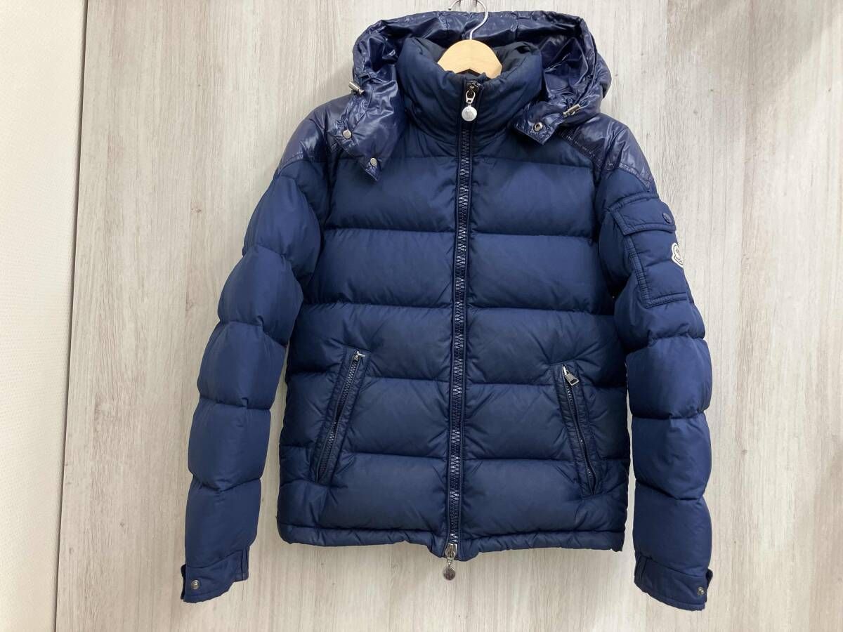MONCLER ダウンジャケット ネイビー サイズ0 【公式通販】