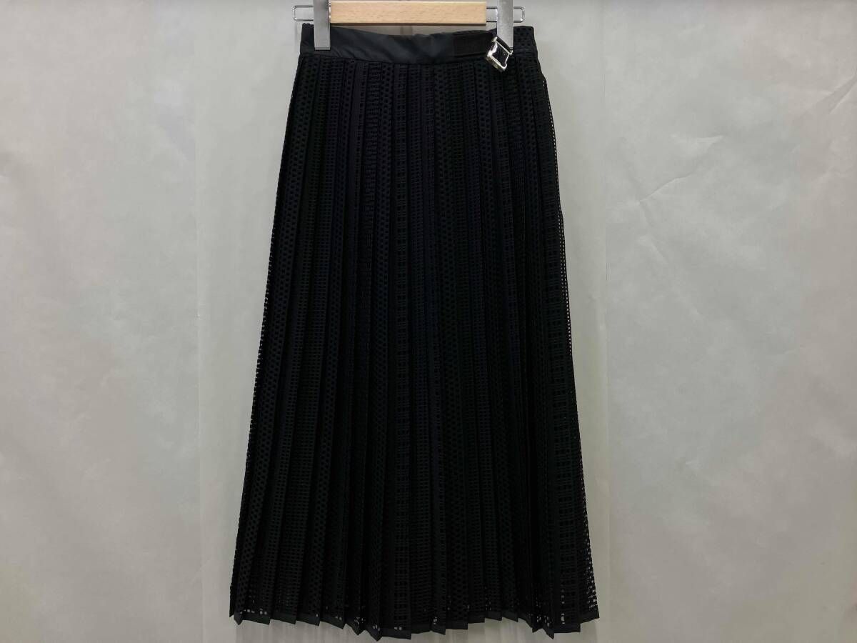 MONCLER スカート ブラック サイズ38 H10932D00010 595WU