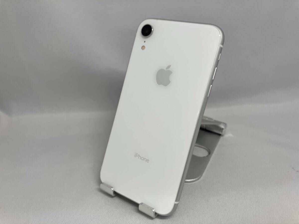 au 【SIMロックなし】MT032J/A iPhone XR 64GB ホワイト au 13,999円