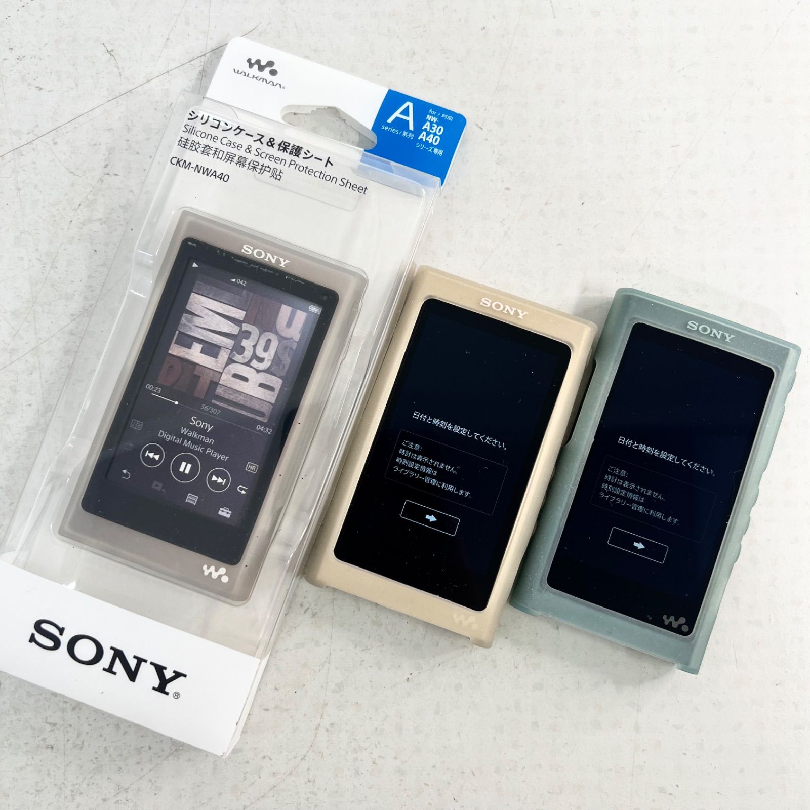 稼働品】SONY NW-A55 NW-A45 デジタルミュージックプレーヤー WALKMAN