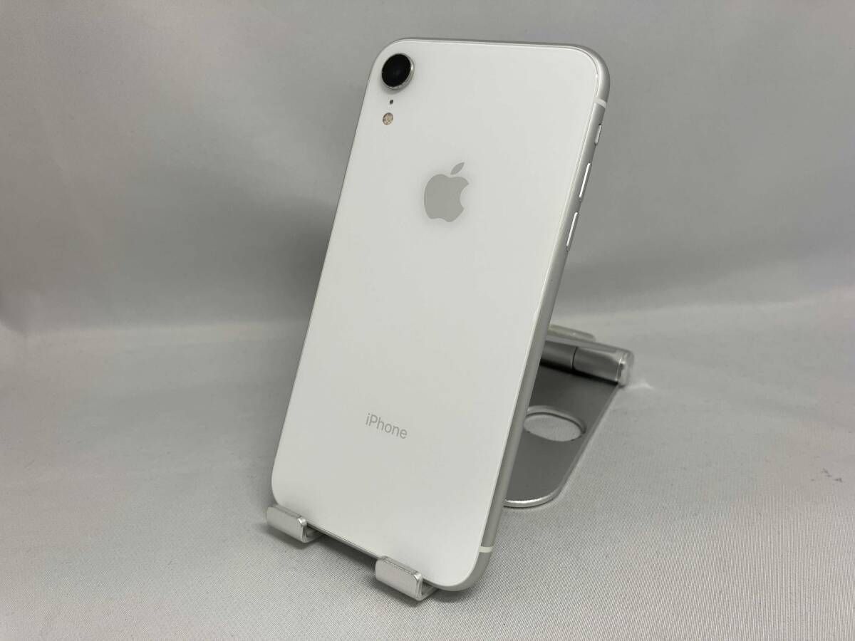 au 【SIMロックなし】MT032J/A iPhone XR 64GB ホワイト au