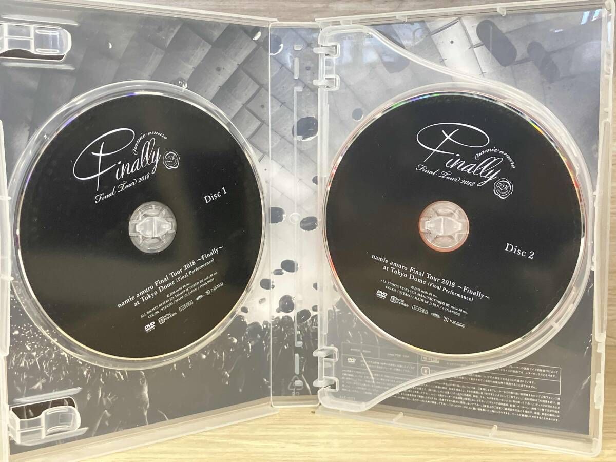 DVD namie amuro Final Tour 2018 ~Finally~(東京ドｰム最終公演+25周年