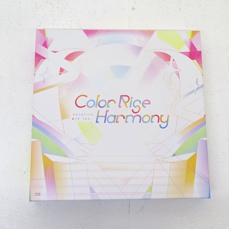 【三重店】ホロライブ ブルーレイ hololive 6th fes. Color Rise Harmony Blu-ray 未修正版【319-D403】