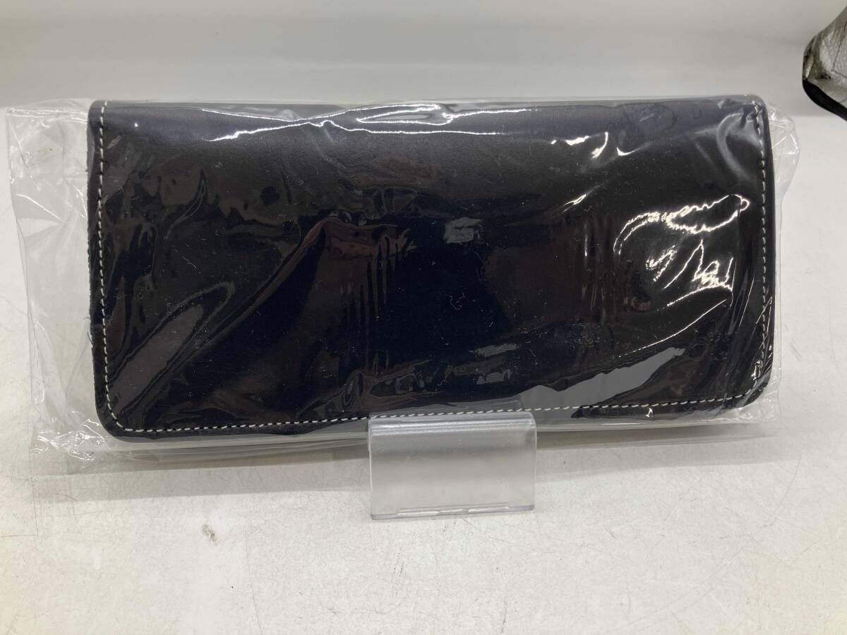 革蛸謹製 カワタコキンセイ 長財布 ネイビー系