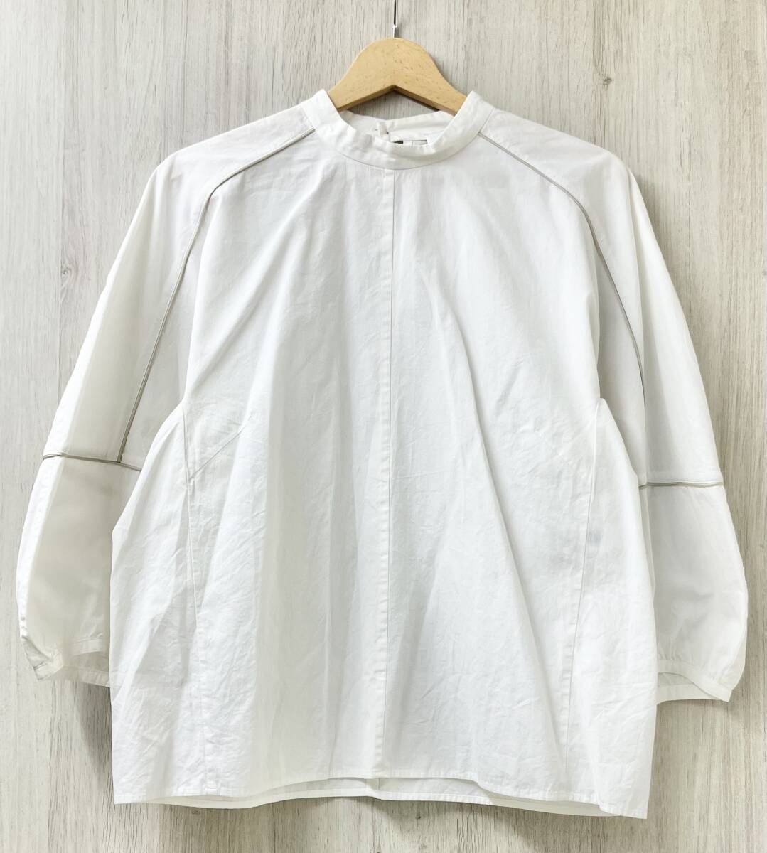 6(ROKU) BEAUTY&YOUTH UNITED ARROWS 8621-242-0099 ロク 長袖シャツ ブラウス サイズ38 ホワイト 白 レディース