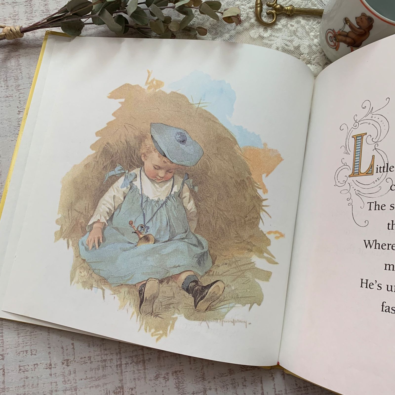 海外 絵本 Nursery Rhymes モード・ハンフリー 挿絵 ヴィクトリアン調
