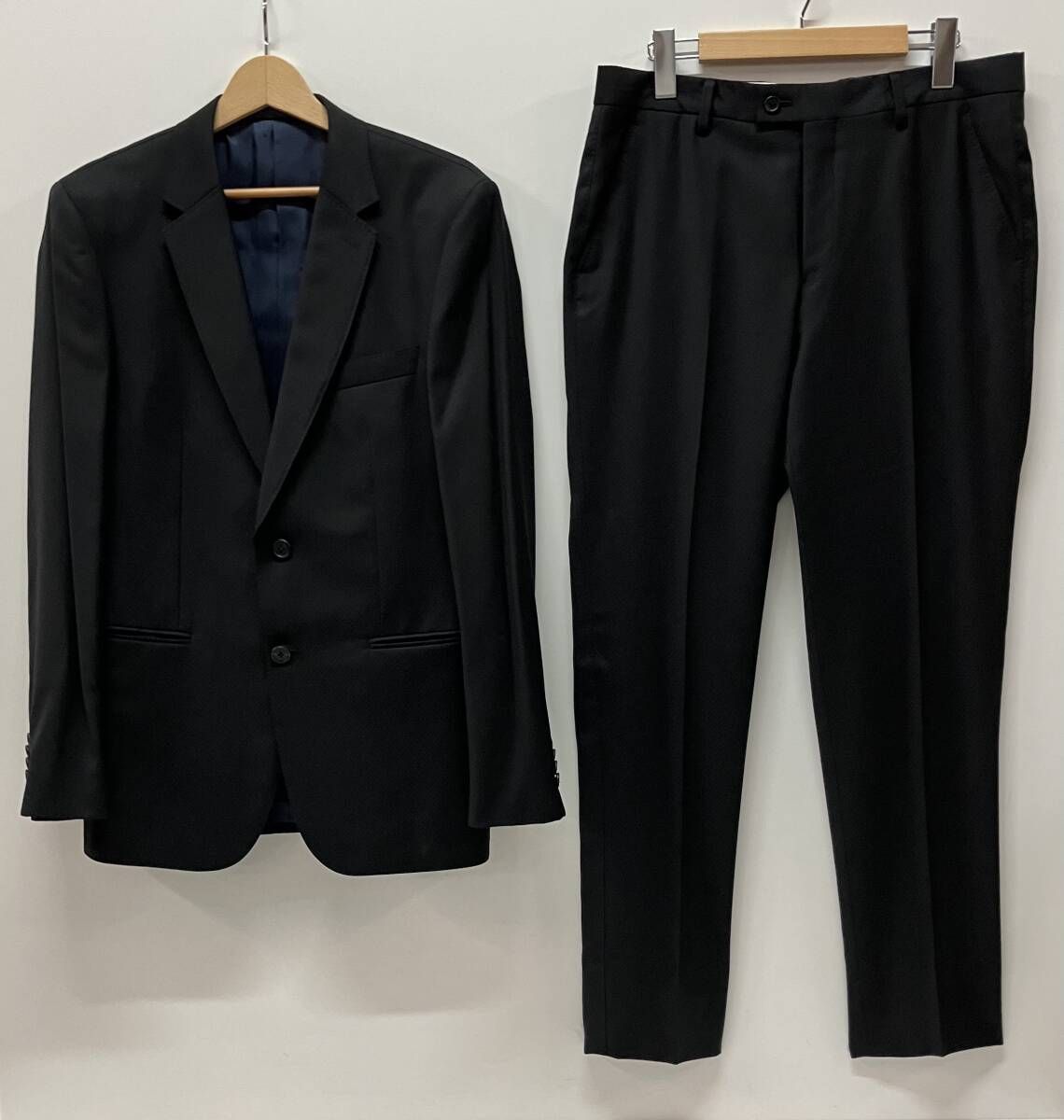 PAUL SMITH ポール・スミス PF-ST-31657 その他アウター ZIGNONE ジニョーネ セットアップ サイズL ネイビー 毛100% 日本製