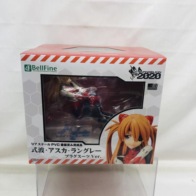 【中古】未開封)1/7 式波･ｱｽｶ･ﾗﾝｸﾞﾚｰ ﾌﾟﾗｸﾞｽｰﾂ Ver.(ｴｳﾞｧﾝｹﾞﾘｵﾝ新劇場版:Q) ﾍﾞﾙﾌｧｲﾝ[22]