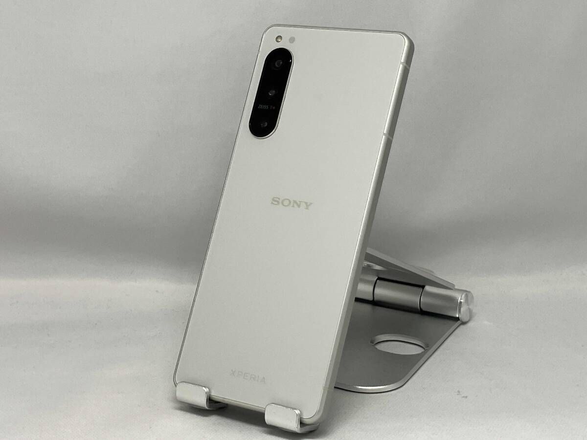 ☆ジャンク(緑縦線)☆SB版Sony Xperia 5 IVエクリュホワイト Xperia