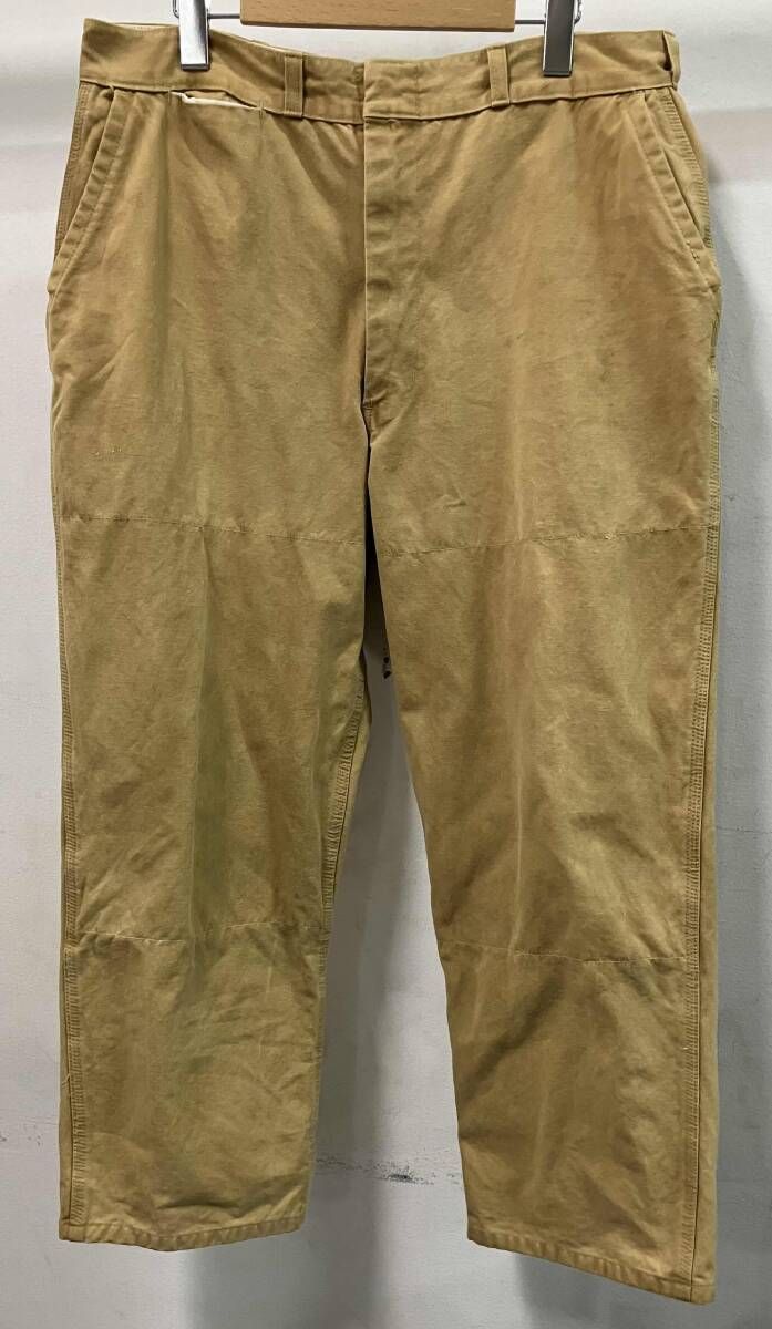 westernfield ウエスタンフィールド その他ロングパンツ TEE TALON 片爪ピンロック 50s ハンティングパンツ ベージュ サイズ不明 7,550円