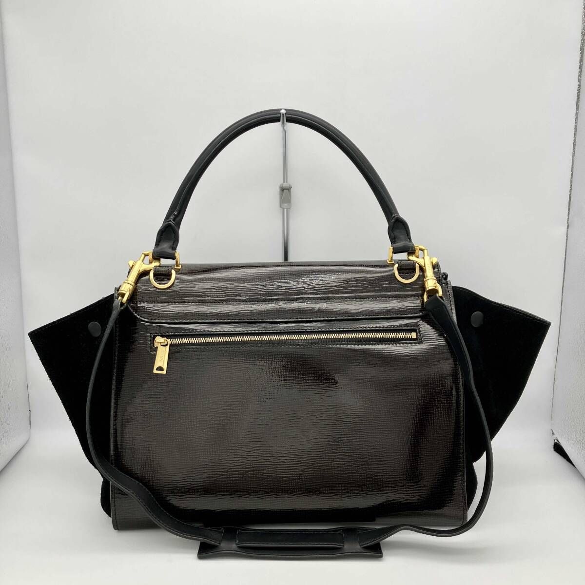 CELINE セリーヌ トラペーズ 2wayバッグ ハンドバッグ ショルダー 