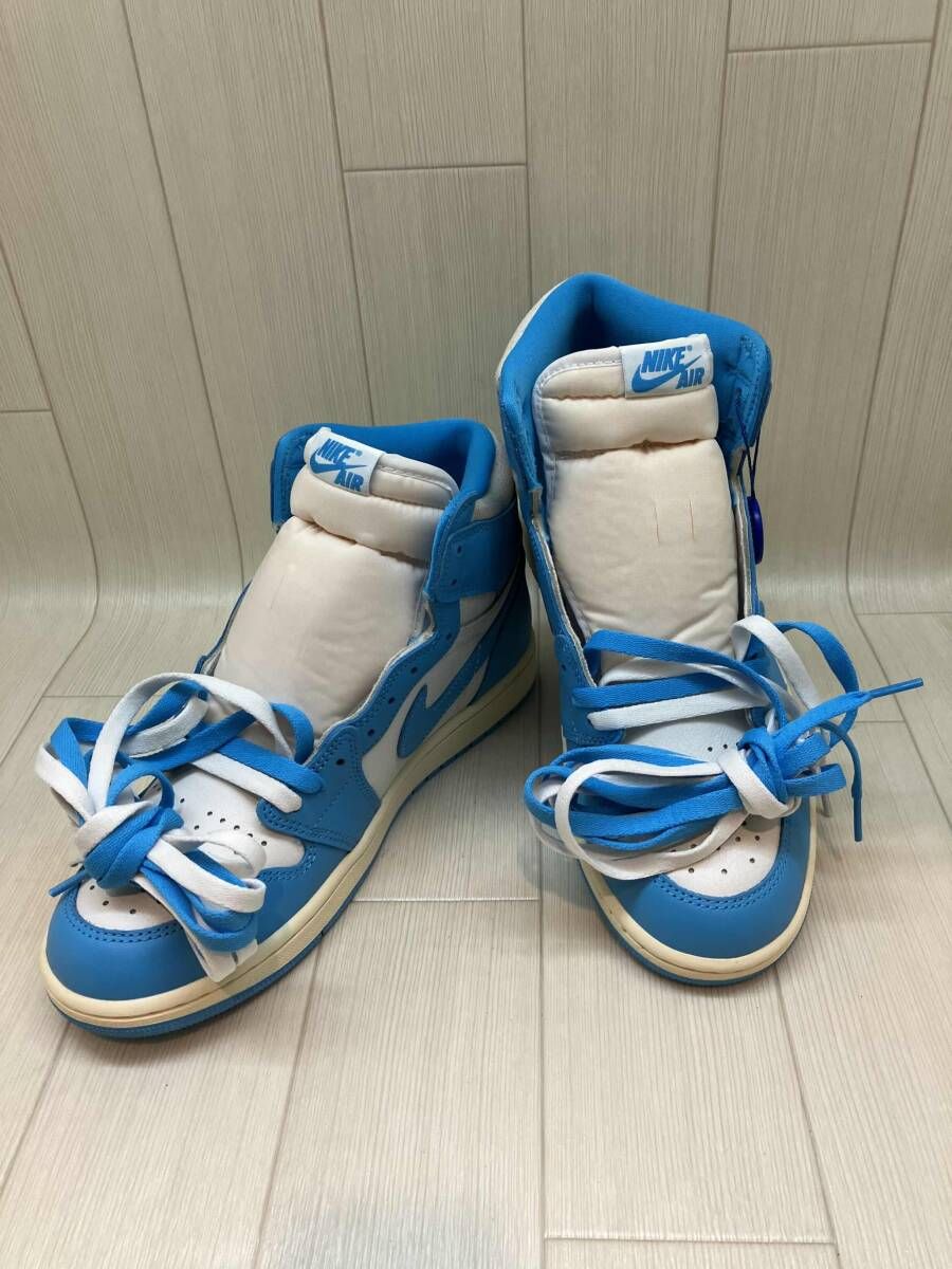 ★ NIKE ナイキ ハイカットスニーカー エアジョーダン DZ5485-402 28cm 白×水色 通年