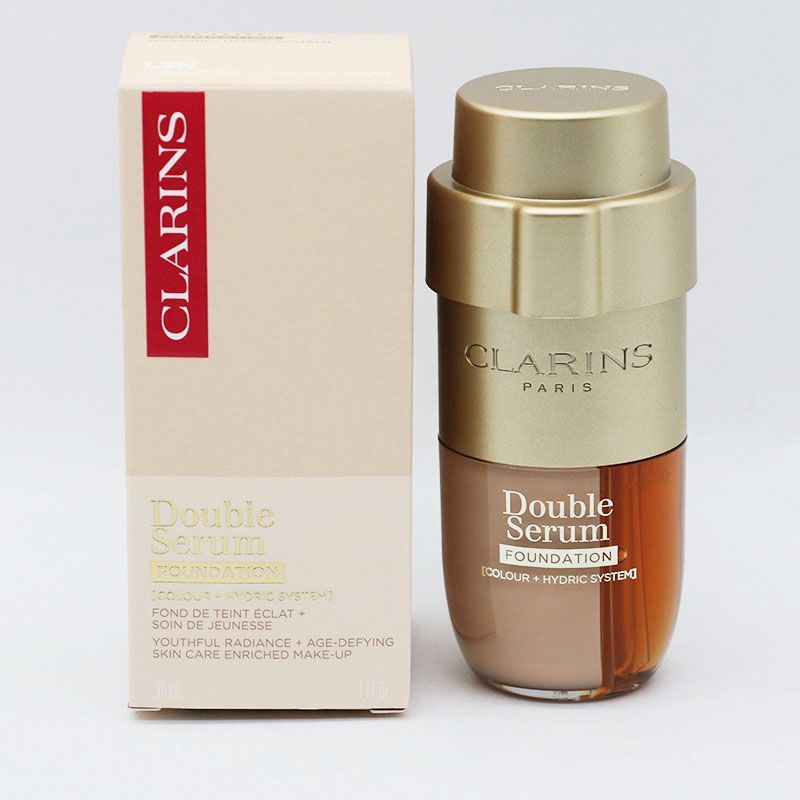 未使用 クラランス CLARINS ダブル セーラム ファンデーション L3N 30ml CR8-05-15-31