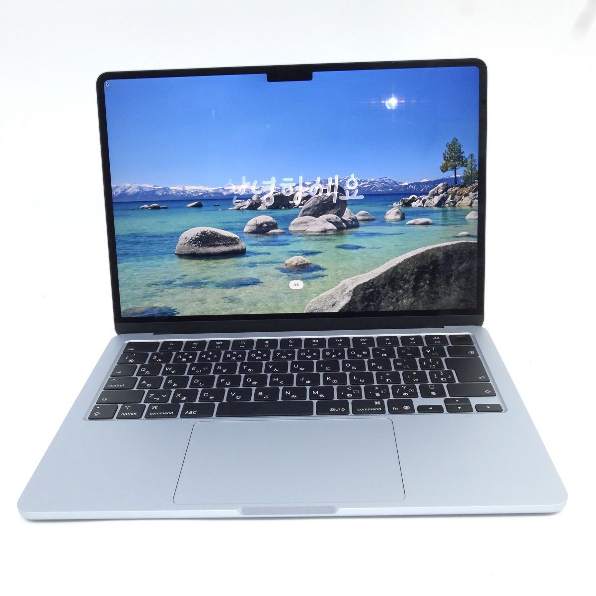 Apple MacBook Air 13.6インチ Liquid Retinaディスプレイ MC6U4J/A 16GB 512GB スカイブルー 【充放電回数:9回】 ※中古美品