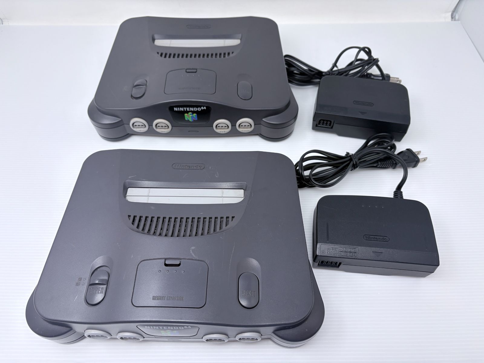 【動作品】ニンテンドー 64 本体・アダプタ 2台セット★Nintendo