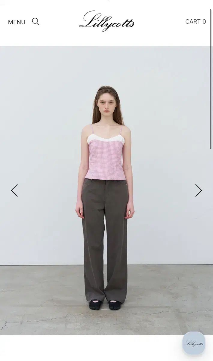 リリーコ リコ Didi Cargo Pants Khaki-Sサイズ