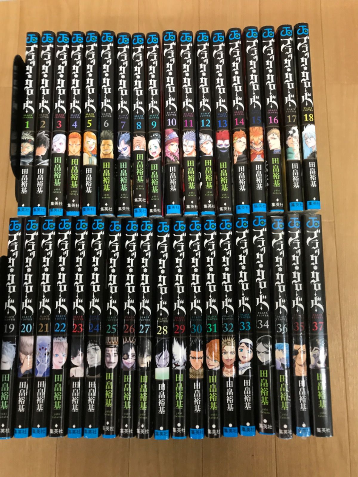 ☆②【未開封あり】ブラッククローバー 全37巻 コミック全巻セット