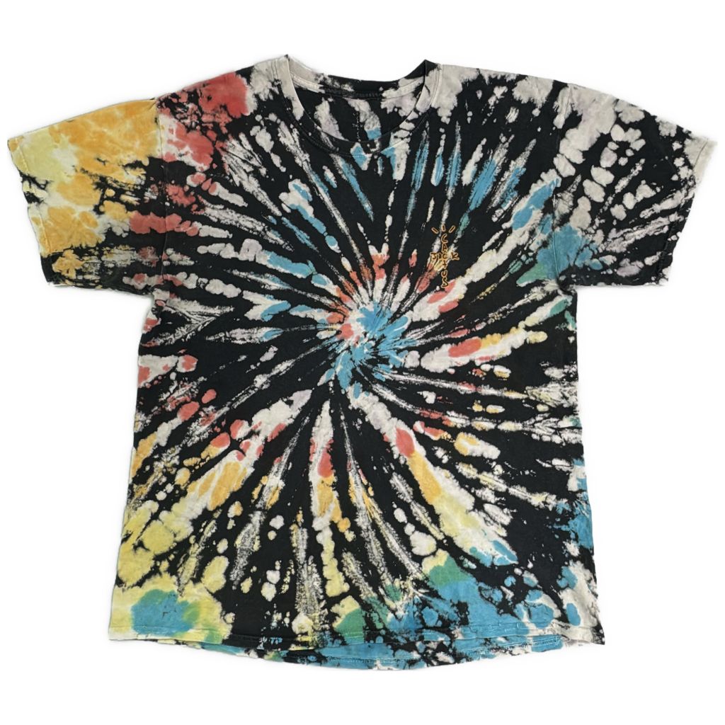 TRAVIS SCOTT トラヴィス・スコット CACTUS JACK カクタス・ジャック タイダイＴシャツ(メンズ XL)中古 古着 Y1241