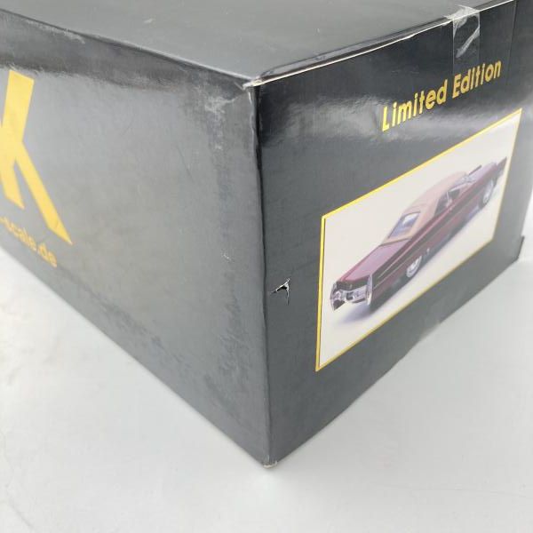 中古】箱傷み)KK Scale 1/18 キャデラック DeVille with Softtop 1967 中古】箱傷み)KK Scale 1/18 キャデラック DeVille with Softtop 1967