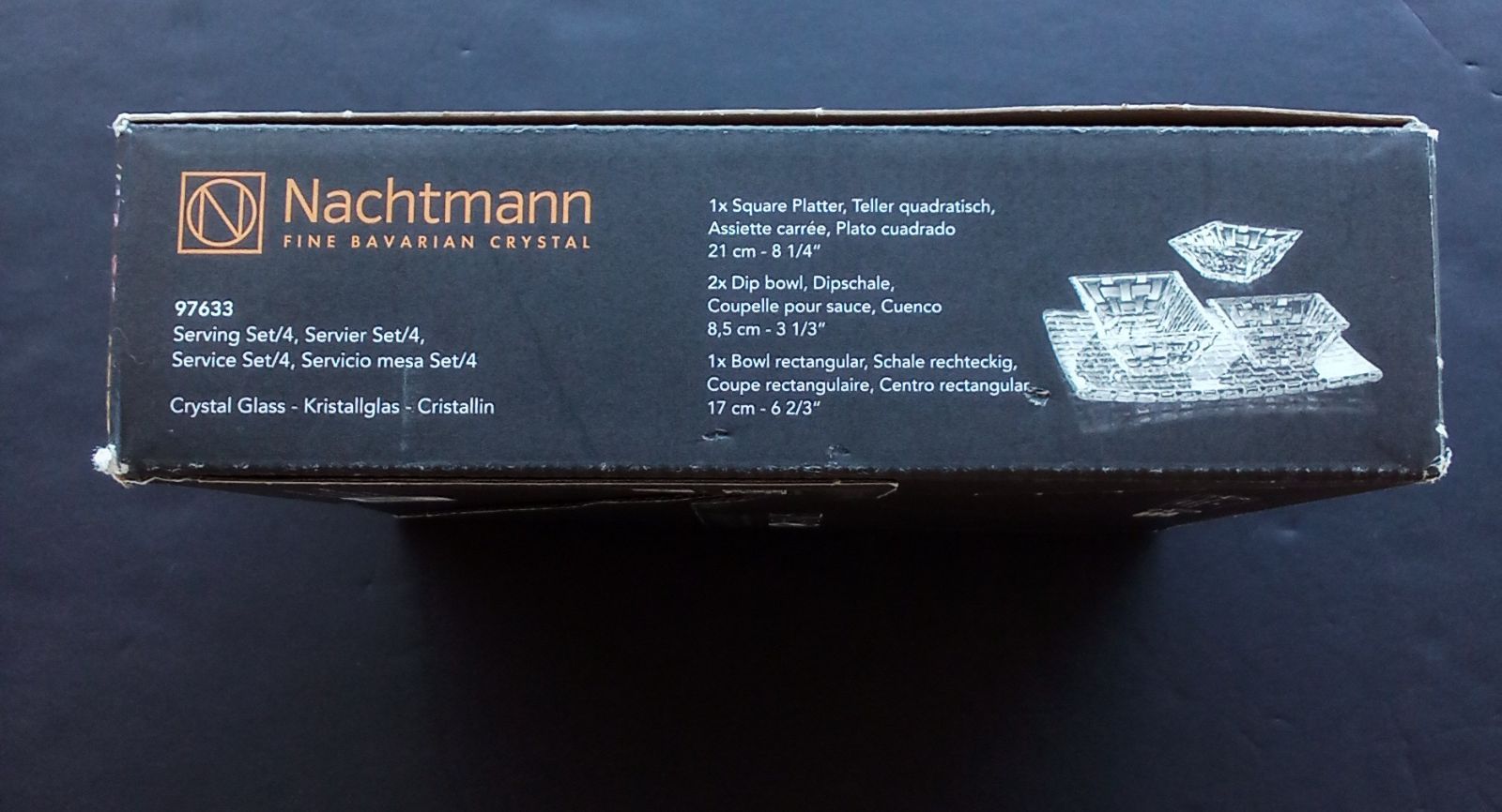 未使用品 ナハトマン Nachmann ボサノバ サービングセット4ピース
